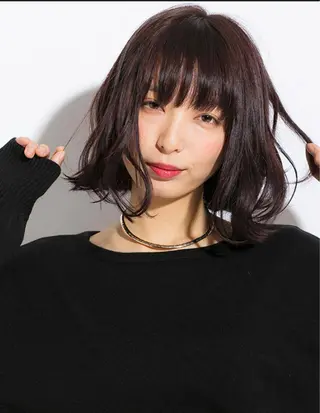 ミディアム 帖佐 明浩のヘアスタイル