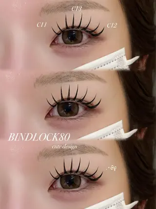 マツエク・マツパ CreBiA🎀 ayaのマツエク・マツパデザイン