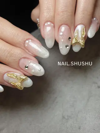 ネイル 3dパーツ/流行り 👧shushu❤️のネイルデザイン