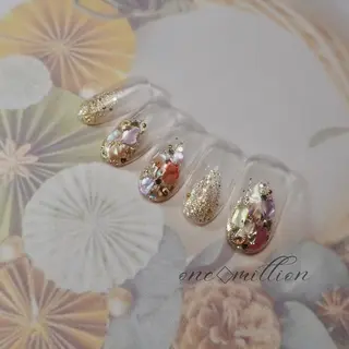 ネイル nail salon ワンミリオンのネイルデザイン