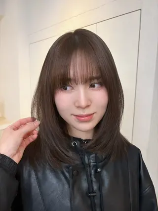 ミディアム ♡表参道/透明感 カラー/AOI🪽♡のヘアスタイル