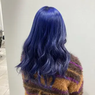 ロング カラー ピンクカラー🎀 米津 美佑のヘアスタイル