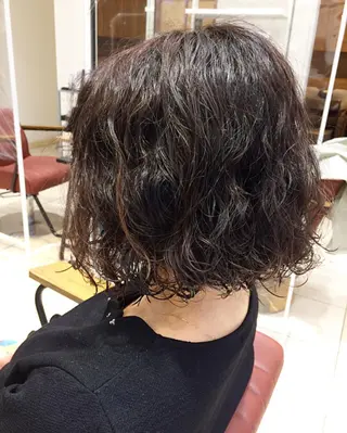 ショート パーマ GranCieux 水戸/まつパ🧡黒柳のマツエク・マツパデザイン