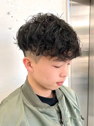 ショート パーマ メンズ メンズパーマ職人 加藤 弘貴のヘアスタイル