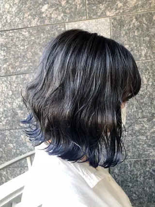 ミディアム カラーアンドケアリタ kitamuuuのヘアスタイル