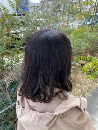 ミディアム INCE HAIR 竹牟礼翔のヘアスタイル