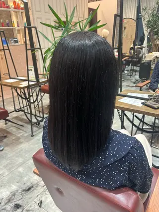 ミディアム YUKINO 梅田 カットモデル募集中のヘアスタイル
