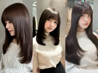 ロング 西川 大晴のヘアスタイル