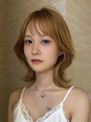 ミディアム .5 by SOLEIL藤沢店のヘアスタイル