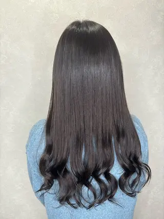 ロング 横路 めぐみのヘアスタイル