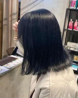 ミディアム カラー じゅわっと暖色カラー 🍊Moemiのヘアスタイル