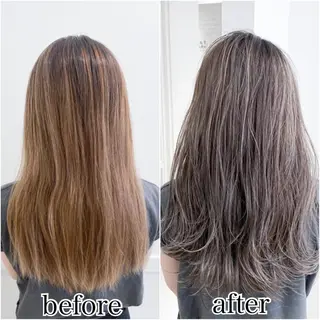 セミロング カラー ✨天使の美髪✨ ショートカット✨中山のヘアスタイル