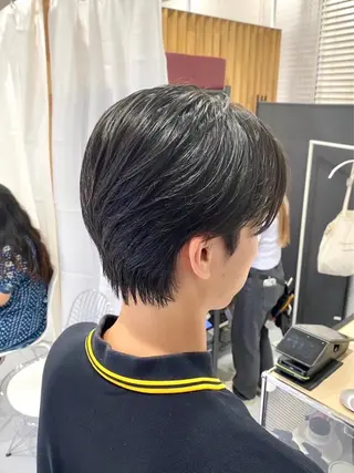 メンズ メンズカット/ニュア ンスパーマkaitoのヘアスタイル