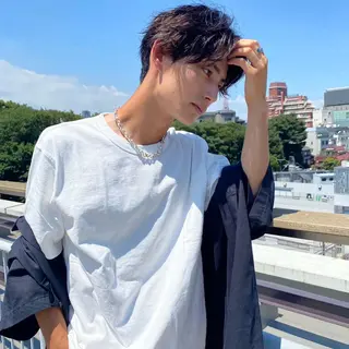 ショート カラー パーマ ヘアアレンジ メンズ キッズ ネイル マツエク・マツパ アイブロウ スパイキー/フェザー /波巻き/かいとのヘアスタイル