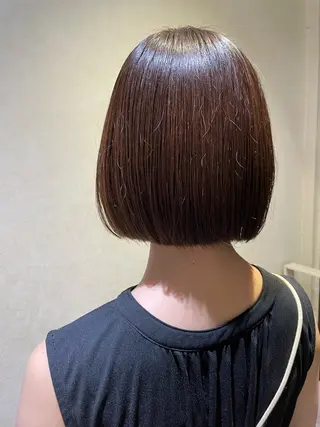 ショート カラー 柳井 準平のヘアスタイル