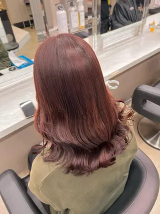 ミディアム 💖札幌カラー 指名No.1💖玲奈のヘアスタイル