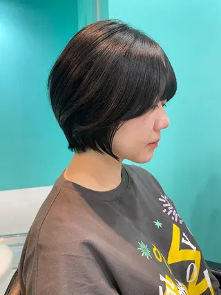 ショート カラー 🫧ショート/ボブ 池袋西口・泡渕✂️のヘアスタイル