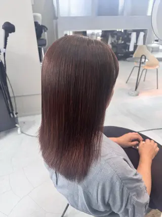 セミロング kurune chikaのヘアスタイル
