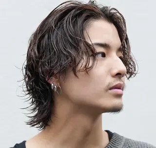 パーマ メンズ レディース／メンズ パーマ特化／内山遥斗のヘアスタイル