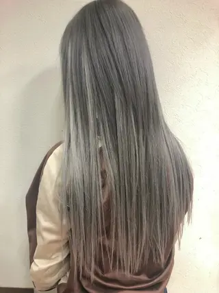 カラー ダブルスキルエクステ /羽エクステ白石宇由のヘアスタイル