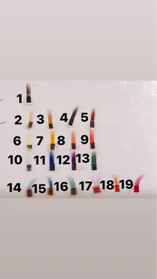 マツエク・マツパ Dazzling Bのマツエク・マツパデザイン