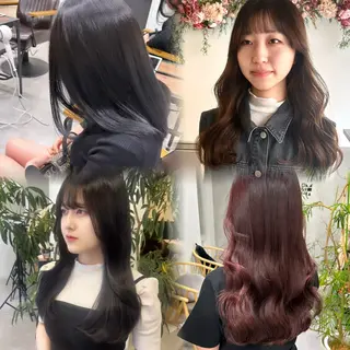 ロング ami omochaのヘアスタイル