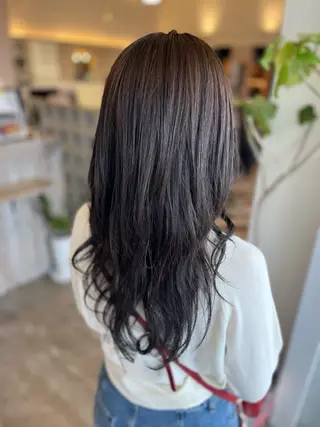 ロング カラー 大西 瞭弘のヘアスタイル