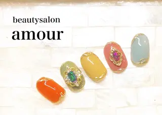 ネイル amour 川崎店のネイルデザイン
