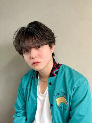 ショート カラー パーマ メンズ 🎧【パーマ師】 SOUMA🎧のヘアスタイル