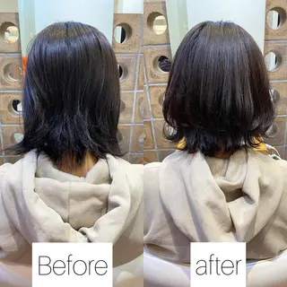 ショート パーマ ✨髪質改善専門店✨ QOLU✨のヘアスタイル