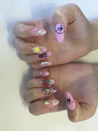 ネイル 💎🐰 saki. m 🐰💎のネイルデザイン