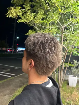 ショート カラー メンズ 米谷 理玖のヘアスタイル