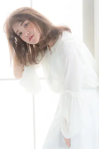 ロング カラー パーマ 【ヘアケア特化型】 newi天王寺のヘアスタイル