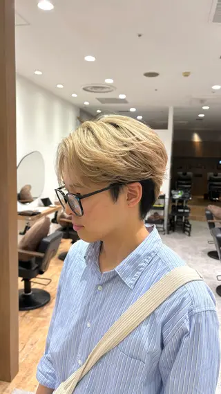 メンズ 似合わせカラー/ 暖色カラー/セイナのヘアスタイル