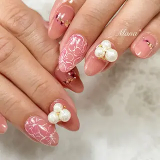 セミロング 塚田 由香里のネイルデザイン