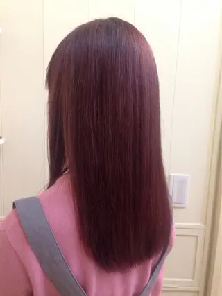 ロング カラー 中野 ゆかのヘアスタイル