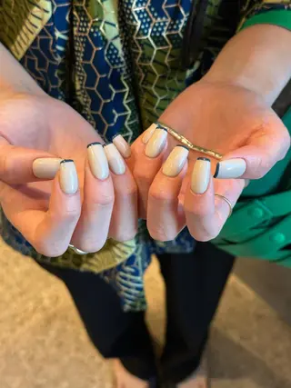 ショート カラー パーマ ヘアアレンジ メンズ キッズ ネイル マツエク・マツパ アイブロウ ar. harajukuのネイルデザイン