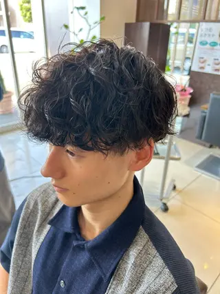 ショート パーマ 失敗しないパーマ 稲葉/草薙のヘアスタイル