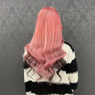 ロング シールエクステ KUMA🧸のヘアスタイル