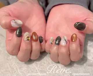 ネイル Reve. 黒澤のネイルデザイン