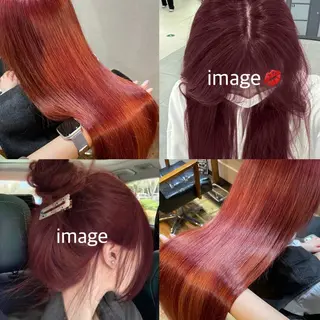 カラー MIKA💫 艶髪/透明感カラーのヘアスタイル