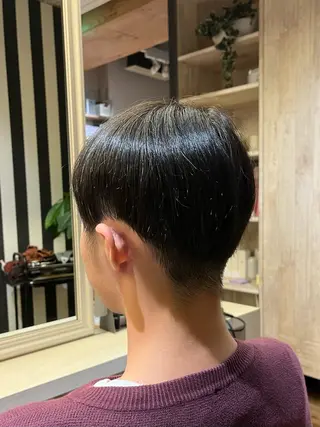 メンズ 正司 奈瑠美のヘアスタイル