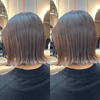ショート カラー ブリーチ無しダブル カラー🦕まどかのヘアスタイル