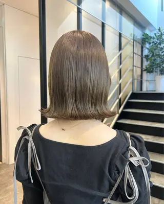 ミディアム カラー パーマ ヘアアレンジ stylist 🌸 kana.のヘアスタイル