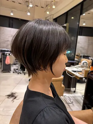 ショート 大人ショート特化/ カットモデル/表参道のヘアスタイル