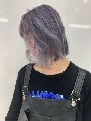 ミディアム カラー レイヤー/ブリーチ HIKARU ♡のヘアスタイル