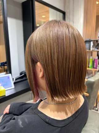 ショート ✨似合わせボブ✨ 縮毛矯正のヘアスタイル