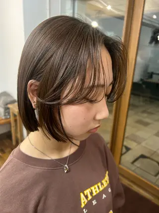 ショート カラー 大阪デザインカラー/ カットモデル募集のヘアスタイル