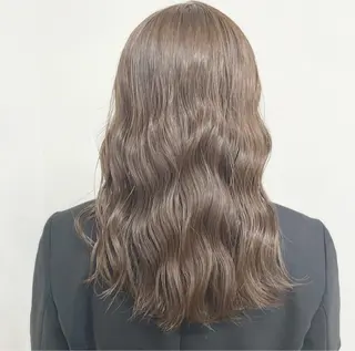 ミディアム カラー 肌に馴染むカラー 梅田・増田のヘアスタイル