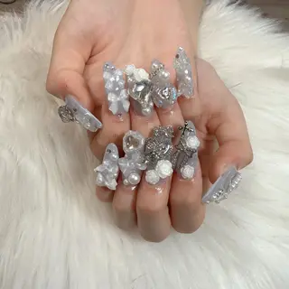 ネイル 🎀nana🫧 ワンホンネイル🎀のネイルデザイン